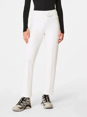Spanx AirEssentials Luxe Tapered Pants Cream | Women’s S | NWT